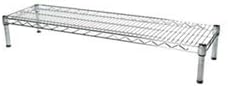 Shelving Inc. 12" d x 36" w Chrome Wire Shelving with 1 Tier Shelf, Weight Capacity 800lbs Per Shelf