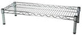 Shelving Inc. 12" d x 24" w Chrome Wire Shelving with 1 Tier Shelf, Weight Capacity 800lbs Per Shelf