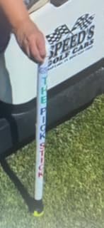 NO TARIFFS. Made in Iowa USA! Watch VIDEO-26 Inch- Single Head -Scramble Pick Stick from Golf CART - Great PRIZES for Scramble Play. Works Better Than A Suction Cup. Ball Never Fails to GET Picked UP