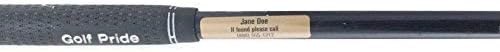 Customized Golf Club Labels – 24 Classy Identification Personalized Labels for Golf Clubs, Tools & More – Weatherproof, Fade Resistant