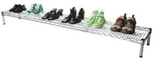 Shelving Inc. 12" d x 72" w Chrome Wire Shelving with 1 Tier Shelf, Weight Capacity 800lbs Per Shelf