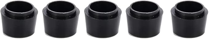 Golf Custom Solid Black Ferrules Compatible with Titleist 917D 917F 818H Adapter Fit 915D/913D/910D 915F/913F 816H/915H 0.335'' 0.350'' 0.370'' Available 5pcs/Package (818H 0.370'')