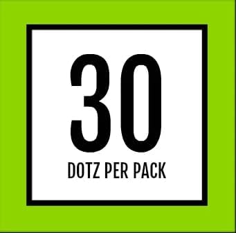Golfdotz - USGA Rule Conforming Golf Ball Markers, Golf Ball Stickers for Marking Balls, No More Smearing from Stamps, Gifts for Golfers, Dads, and Retirees, (18-32-Count)