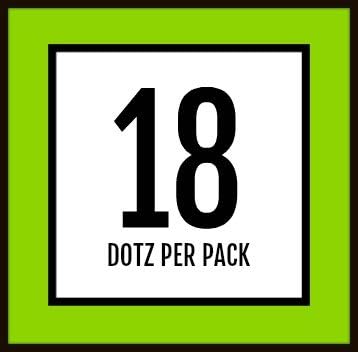 Golfdotz - USGA Rule Conforming Novelty Golf Ball Markers, Golf Ball Stickers for Marking Balls, No More Smearing from Stamps, Gifts for Golfers, Dads, and Retirees, (CreaturesCollection; 18-32 Count)