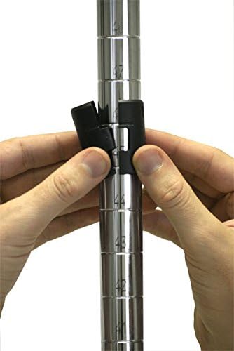 Omega 30"" Deep x 48"" Wide x 14"" High 2 Tier Chrome Starter Shelving Unit, SU2-304814-C
