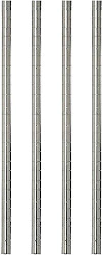Omega 2-Tier Solid Galvanized Shelves, 14" Deep x 42" Wide x 14" HighHeavy Duty Storage Rack, Shelving Unit, NSF Certified, Ideal for Kitchen Garage Office Restaurant Warehouse 800-lb Weight Capacity