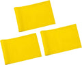 KINGTOP Solid Golf Flag All 8x6 Inch - 420D Nylon, Tube Inserted - Mini Putting Green Flags for Backyard Practice