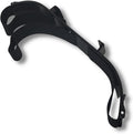 Evolution D5 Ranger & D5 Maverick Golf Bag Holder Bracket Attachment - No Drilling Assembly for 4 Passenger & 6 Passenger Carts - Durable Golf Bag Mount Compatible with Evolution Golf Carts | Black