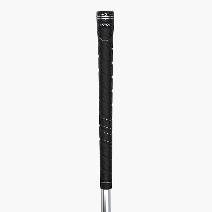 SuperStroke REVL Comfort Standard Golf Club Grips, .60 Round, Maximum Comfort, Enhanced Feel, and Consistent Performance