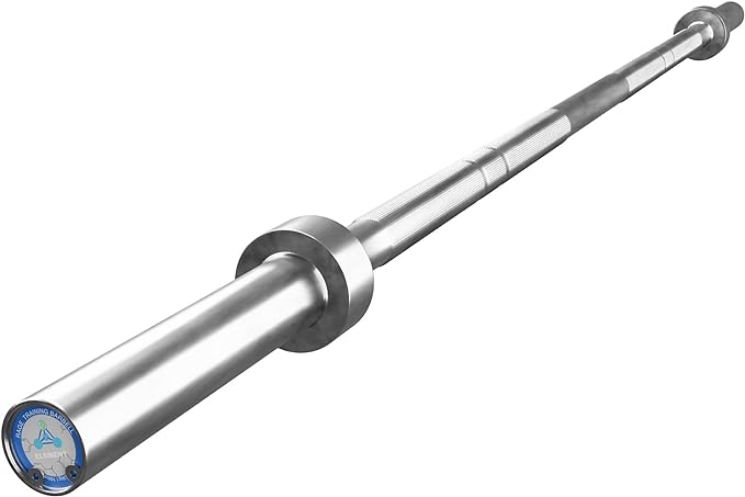 Rage Fitness Olympic Training Barbell – 6FT 15LB (300LB Capacity) OR 7FT 45LB (1500LB Capacity) – Home & Commercial Gym Weightlifting Bar for Squats, Deadlifts, Bench Press & Strength Training