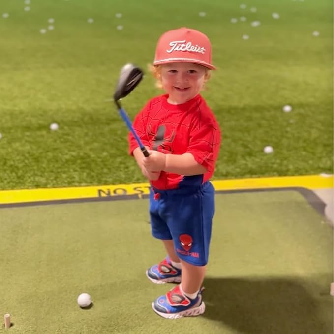 Lag Shot Baby 7 Iron – Toddler Golf Swing Trainer Club for Ages 0-3 | Develops Early Coordination & Motor Skills | Lightweight, Flexible Design | Perfect First Golf Club for Young Beginners