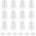 Golf Simulator Tees, Plastic Indoor Golf Mat Tees Practice Turf and Driving Range Winter Golf Tees (18 Pcs)