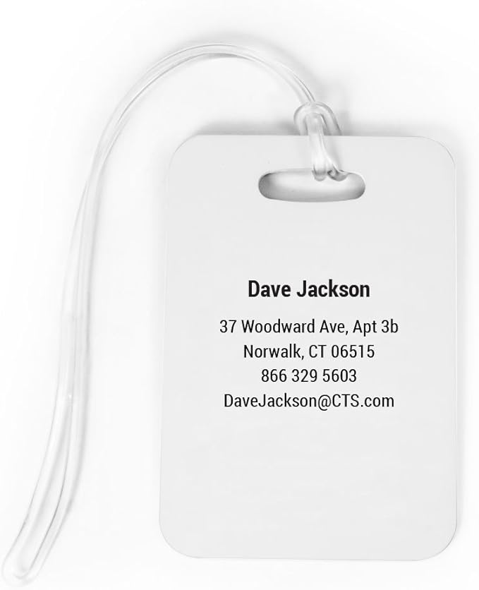 ChalkTalkSPORTS Golf Luggage & Bag Tag | Golf Ball and Tee | Custom Info on Back | Medium | Pink