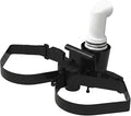 Evolution Golf Bag Holder Attachment with Sand Bottle Kit - Fits Golf Carts 4 & 6 Passenger Model - Durable Golf Cart Bag Carrier with Easy Installation, Secure Fit & Weather Resistant Design | Black