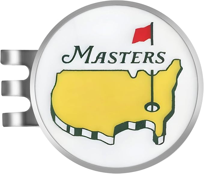 Golf Ball Marker Hat Clip, Funny Golf Accessories, Golf Gifts for Men 25 MM