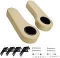 Golf Cart Rear Seat Arm Rests | No Drilling Required, Universal Arm Rest Fits on EZGO, Club Car, Yamaha Golf cart with Rear seat