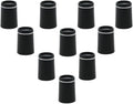 yukata Black Golf Ferrules Golf Club Ferrules Golf Ring Golf Tapered Ferrules 0.335 Golf Club Parts for Most Brands of Irons 10PCS