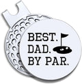 Men Golf Ball Marker with Magnetic Hat Clip, Funny Golf Accessories Gifts for Men, Novelty Birthday Gifts for Male Golfer Fan