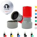 ORYG Custom Golf Ball Stamp - Personalized Long Lasting Golf Ball Marker with Ink Bottle - Easy Markings, Unique Golf Accessories Gift for Enthusiasts