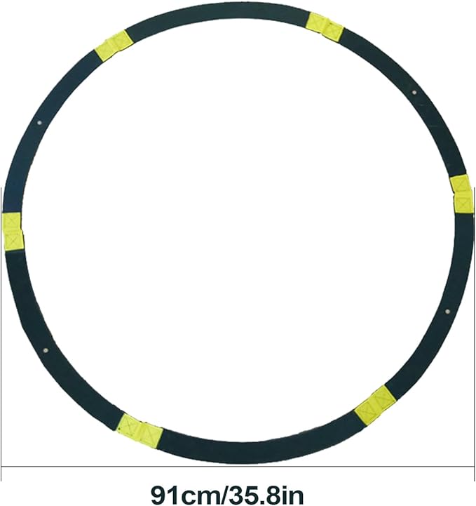 Precision Rings – Golf Chipping Circles, Putting Target Trainer | Flexible Visual Indicator Rings for Green Shot Control and Accuracy Practice, Lightweight Setup for Indoor Lawn Or Backyard Golf T