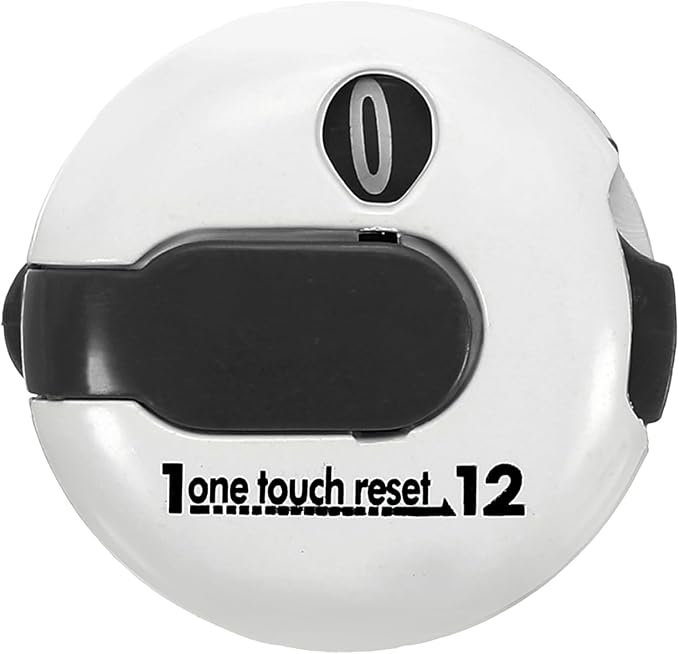 PATIKIL Golf Score Counter, Mini Golf Shot Stroke Attachment Counter Clicker Clip for Golfers Glove Hat