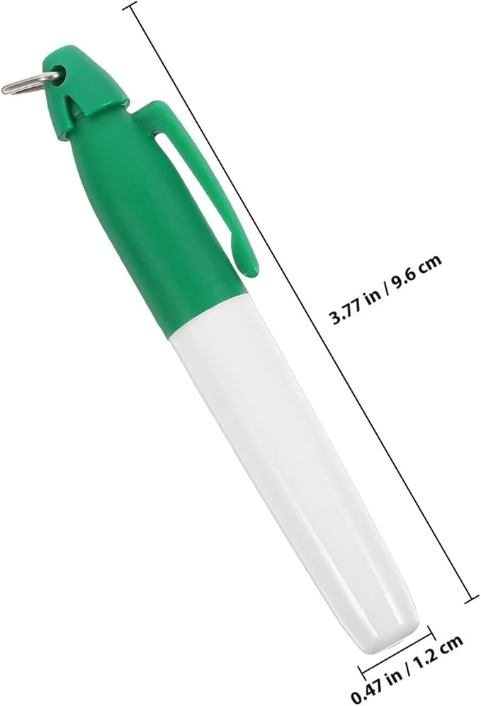 4pcs Golf Ball Line Marker Pens Portable Reusable Golf Alignment Tool Lightweight Plastic Marker for Precise Ball Identification and Versatile Line Marking Course