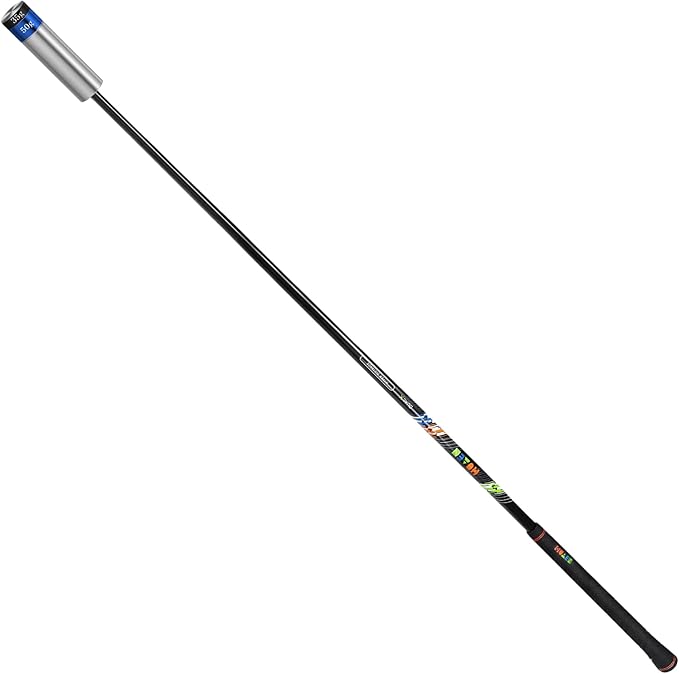 Golf Swing Trainer Golf Training Aid and Correction for Strength Speed, Golf Warm-up Stick Tempo Flexibility Training Club, with 3 Different Weights