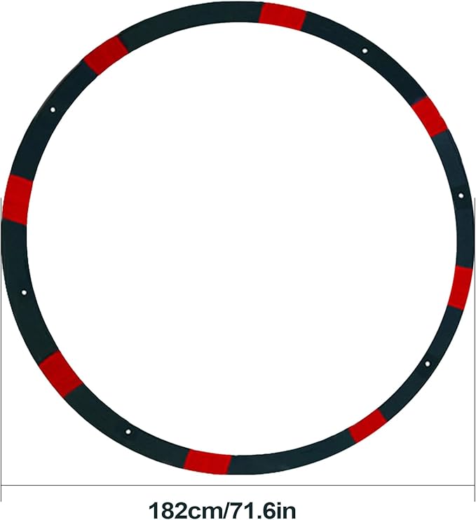 Golf Hole Target Rings - Chipping Aid Circles, Practice Alignment Tools | Foldable Putting Zone Markers, Lightweight Swing Training Equipment, Target Kit with Scenario for Backyard Lawn, Indoor Green