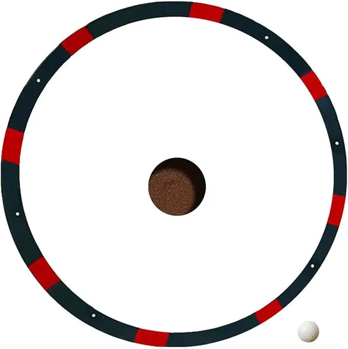 Golf Chipping Target Circles - Practice Green Indicating Targets for Short Game Accuracy Training