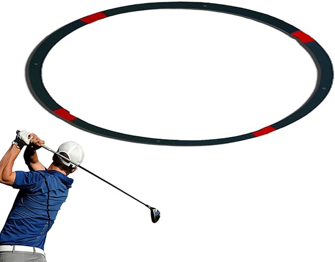 Golf Hole Target Rings - Chipping Aid Circles, Practice Alignment Tools | Foldable Putting Zone Markers, Lightweight Swing Training Equipment, Target Kit with Scenario for Backyard Lawn, Indoor Green