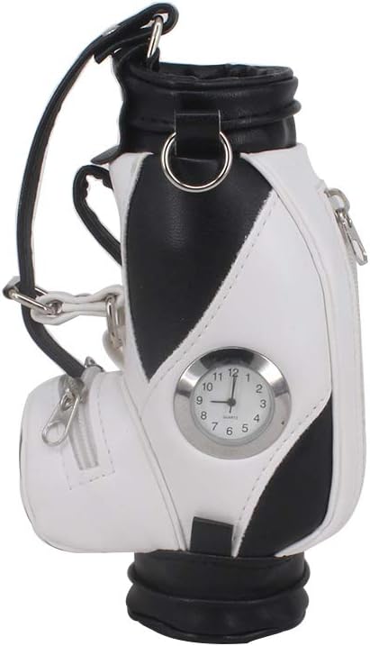 Golf Gift Golf Pens Holder, Golf Bag Holder with 3 Pieces Aluminum Pen Golf Bag Pencil Holder for Men