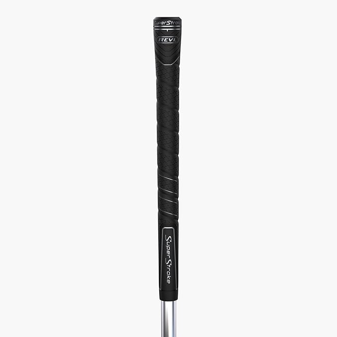 SuperStroke REVL Comfort Standard Golf Club Grips, .60 Round, Maximum Comfort, Enhanced Feel, and Consistent Performance