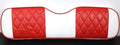 Huskey Parts Company 2PCS Club Car Front Seat Cover Red Diamond Stitching for DS 2000.5-Up Golf Cart