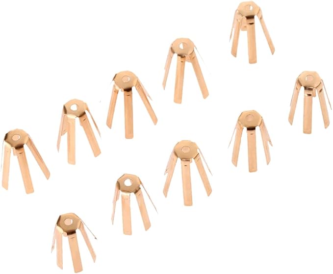 20Pcs Universal Brass Golf Adapter Spacer Shims Fit 0.335 Golf Shafts Shim Adapter Golfing Club Shafts Accessories High Guality Gold