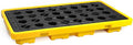 QWORK 2 Drum Modular Platform 5000 lbs. 30 Gallon Sump Containment Tray, Drum Spill Containment Pallet