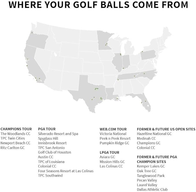 LostGolfBalls - Titleist Pro V1 Golf Balls in Good Condition, AAA Quality, Recycled Used Golf Balls, On The #1 Ball in Golf, White