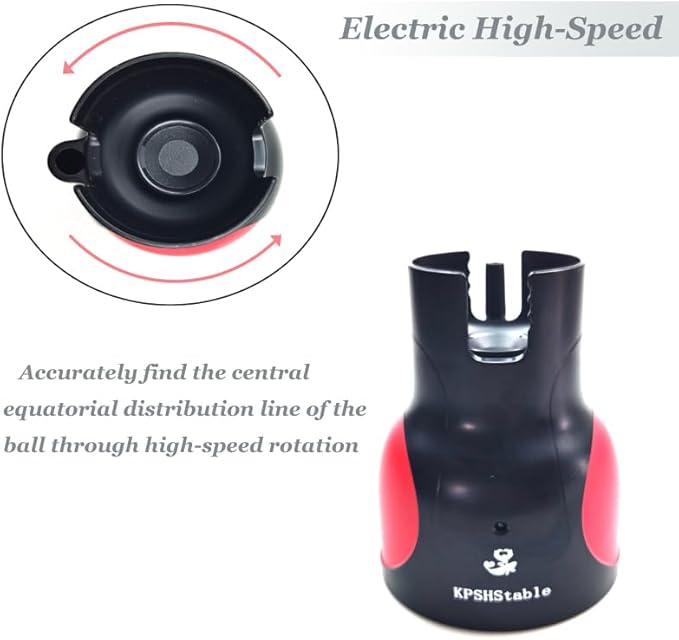 Golf Ball Spot Marker,Golf Electric Scriber,Electronic Golf Ball Marker,Golf Ball Line Drawing Tool,Finds Rotates Center of Gravity Distribution Line