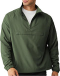 Opomelo Men's Athletic Quarter Zip Pullover Golf Hiking Running Lightweight Jacket Workout Sweatshirt With Pocket