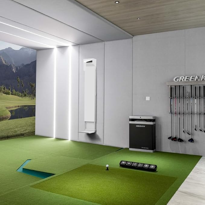 Wall Mount Golf Bag Storage Rack - Wall Mount Rack for Garage, Club Dock for Golfing Bag | Space Saving | Easy Install & Use