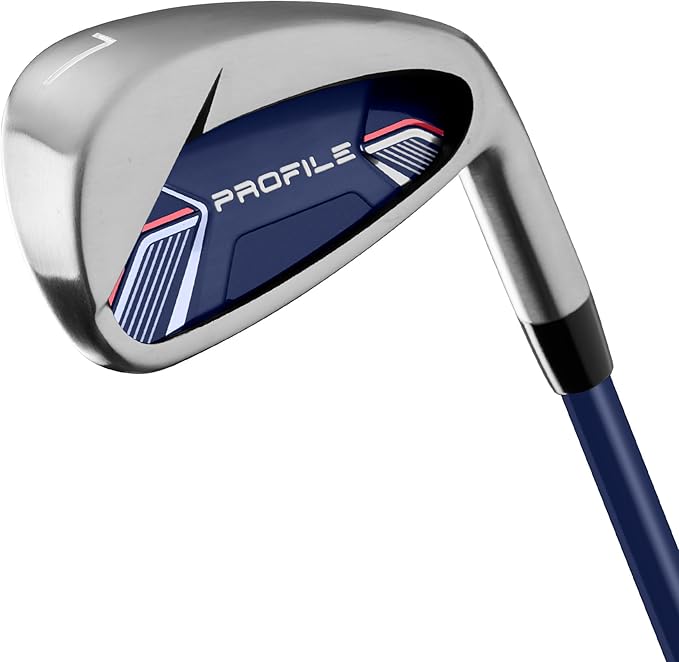 Wilson Women's Profile Complete Golf Set with Cart Bag - Left Hand, Ladies, Navy/Rose Gold/Silver