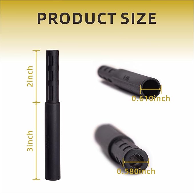 Golf Club Extension Golf Club Extensions Steel Shaft Putter Shaft Extension for Putter, Iron, and Golf Club Shafts