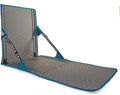 Crazy Creek HEX 2.0 PowerLounger for Day Hiking & Backpacking Trips, 250 LBS Weight Capacity, Adjustable Straps, Compact Design, Water-Resistant, Aleutian Blue/Slate