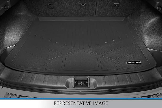 SMARTLINER All Weather Custom Cargo Liner Trunk Floor Mat Compatible with 2016-2018 Lincoln MKX