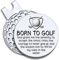 Men Golf Ball Marker with Magnetic Hat Clip, Funny Golf Accessories Gifts for Men, Novelty Birthday Gifts for Male Golfer Fan