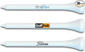 OnlyPars Golf Tees - Golf Hub Tees - Set of 36 Golf Tees - 3 Designs - Golf Tee Gift Set