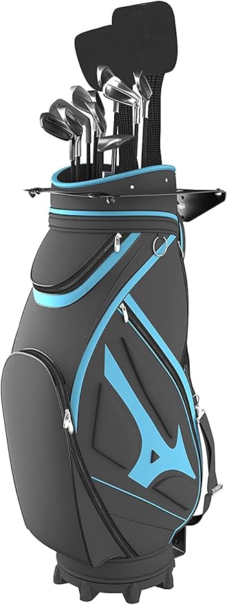 Koova Golf Bag Storage Rack | Sturdy Metal Wall Mount Garage Organizer for Golf Clubs | Fits Any Size Cart or Stand Bag | Easy Install & Use (Hardware Incl.) | Gets Your Clubs Off The Floor | USA Made