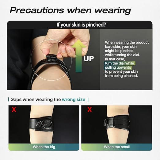 SOZO Boa Micro Adjustable Elbow Brace/Support for Tendonitis, Tennis Elbow, Golfer's Elbow, Pain Relief and Injury (Small)