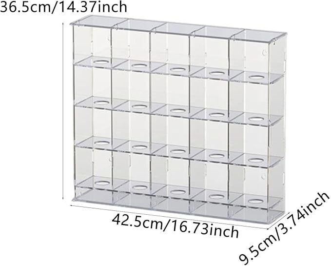Acrylic Golf Ball Display Rack Storage Holder Case Collection Practical Gift Showcase Hanging Wall Mounted