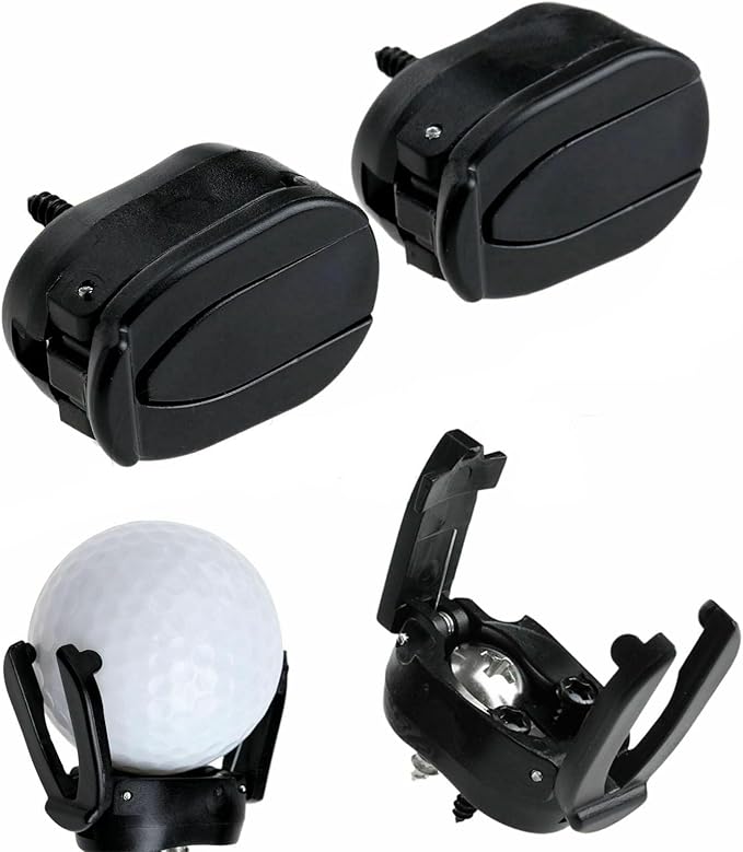 FINGER TEN Golf Ball Retriever for Putter Piker Upper 2/4/6/8/10 Pack Suction Cup Ball Grabber Tool with Screws Foldable Mini Ball Retrievers for Men Women Golfer