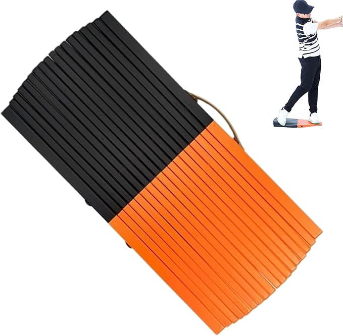 Golf Balance Board, 3 Modes Teaching Tool, Vibration Feedback Golf Swing Trainer, Swing Practice Training Accessory, Performance Improvement Device, for Beginners Club Practice Drills